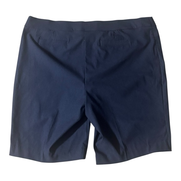 Kate & Sam Pull On Shorts Bermuda Women’s 22 W Stretch Navy Blue - Picture 2 of 7